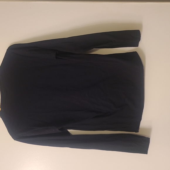 Black Long Sleeve 'Mommy of the Birthday Mermaid' Shirt - Picture 3 of 3